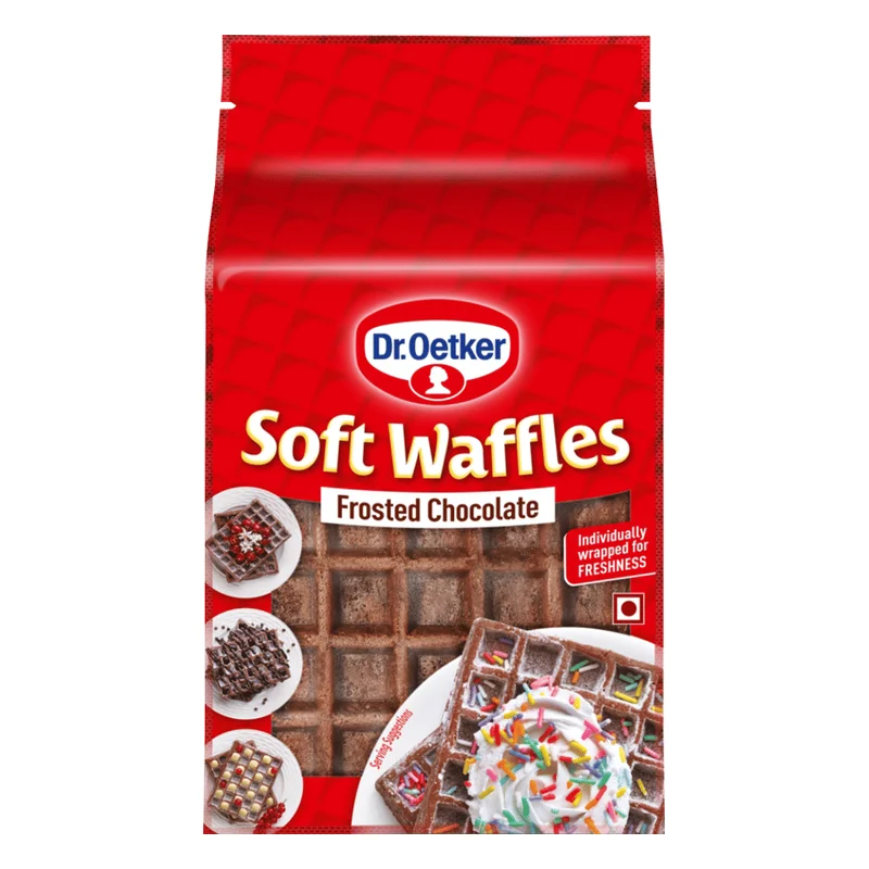 Dr. Oetker Soft Waffles Frosted Chocolate