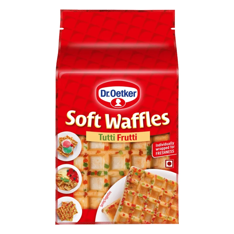 Dr. Oetker Soft Waffles Tutti Frutti