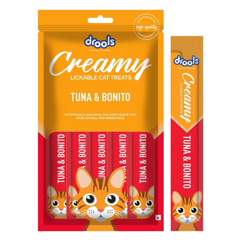 Drools Creamy Lickable Cat Treat - Tuna & Bonito