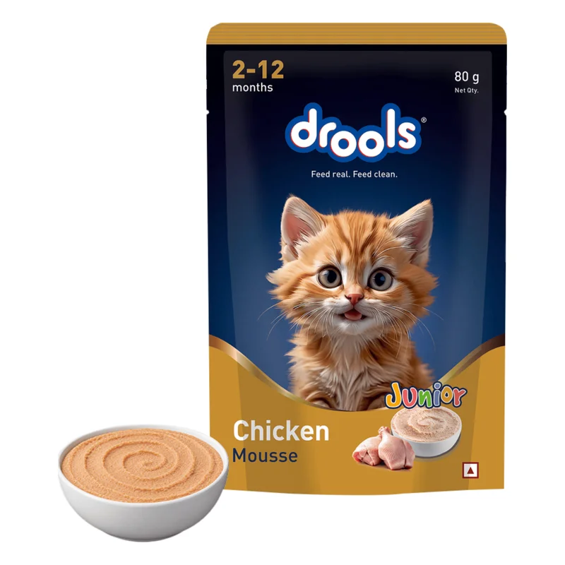 Drools Junior Chicken Mousse Kitten Wet Cat Food