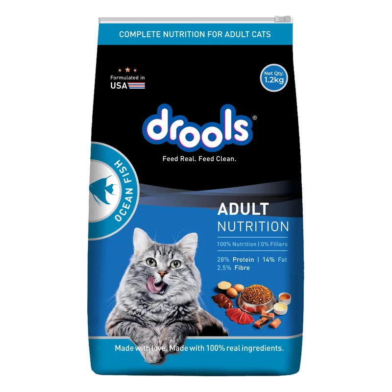 Drools Ocean Fish Adult Dry Cat Food