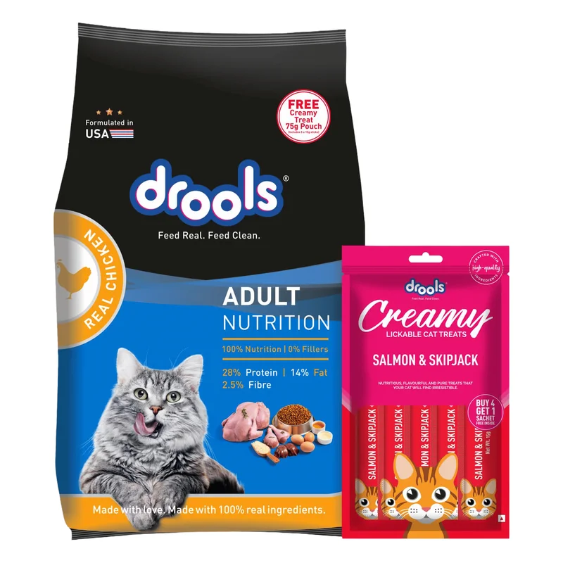 Drools Real Chicken Adult Dry Cat Food