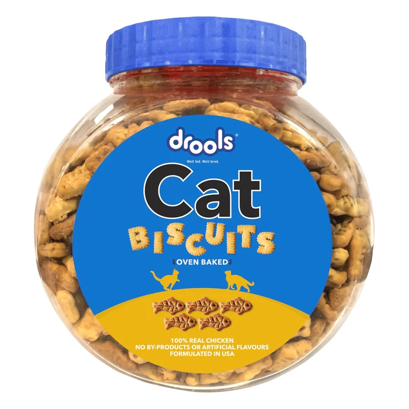 Drools Real Chicken Cat Biscuits