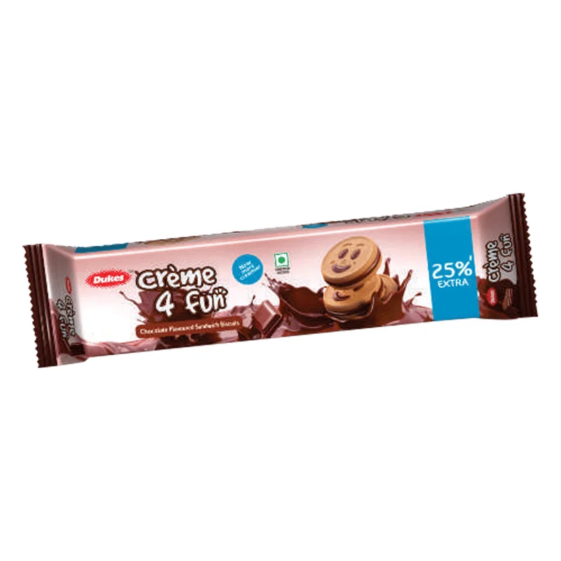 Duke's Creme 4 Fun Chocolate Sandwich Biscuits