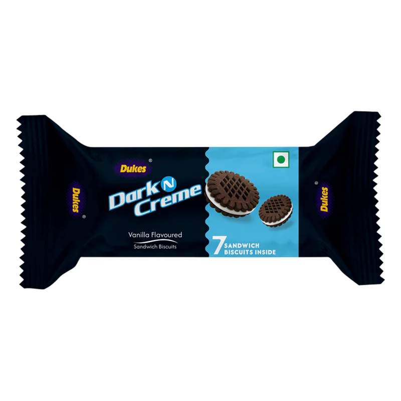 Duke's Dark N Creme Vanilla Sandwich Biscuits