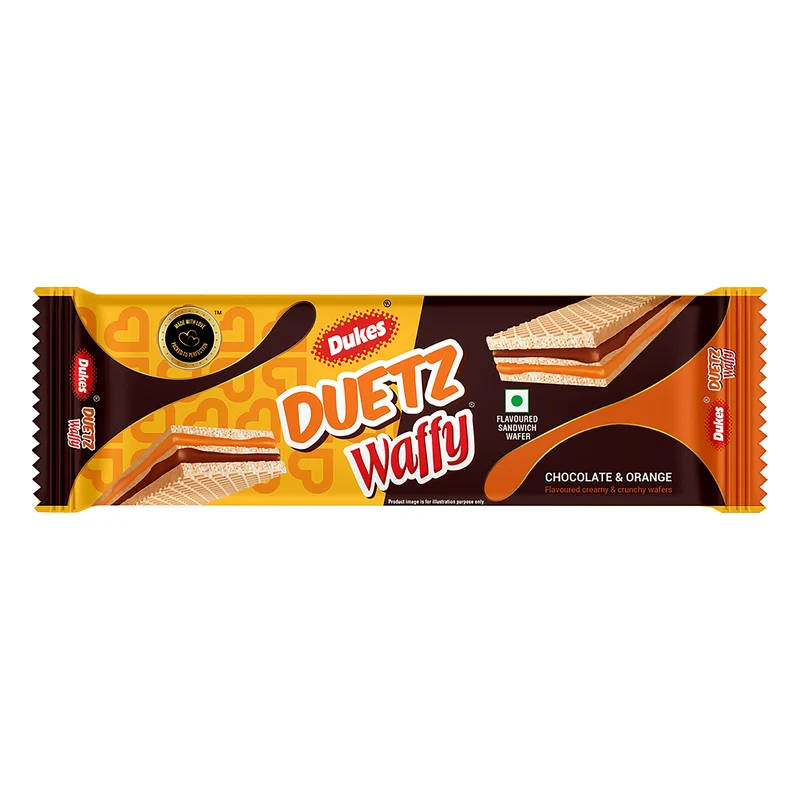 Duke's Duetz Waffy Chocolate & Orange Wafers
