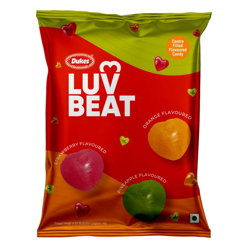 Duke's Luv Beat Centre Filled Candies