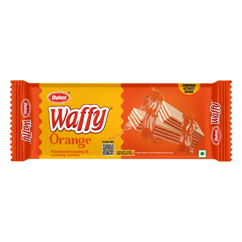 Duke's Waffy Orange Wafers