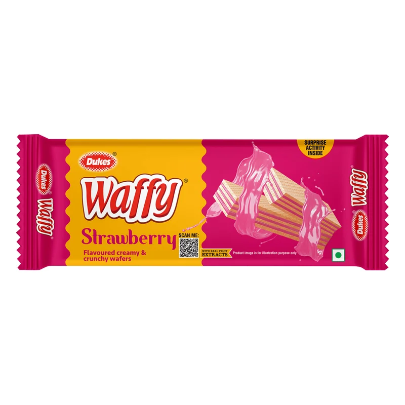 Duke's Waffy Strawberry Wafers