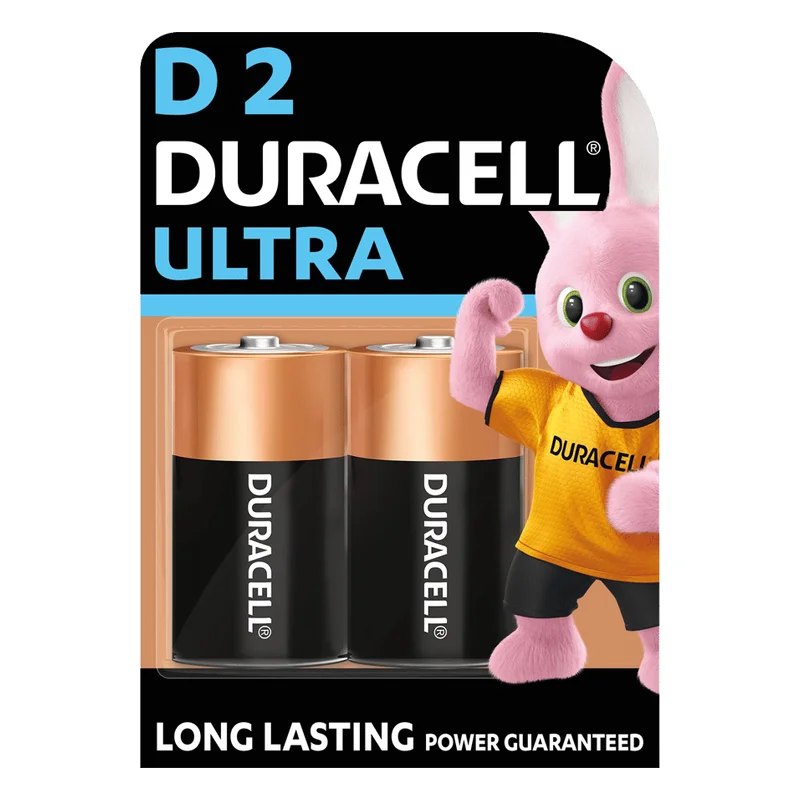 Duracell Ultra Alkaline D Batteries