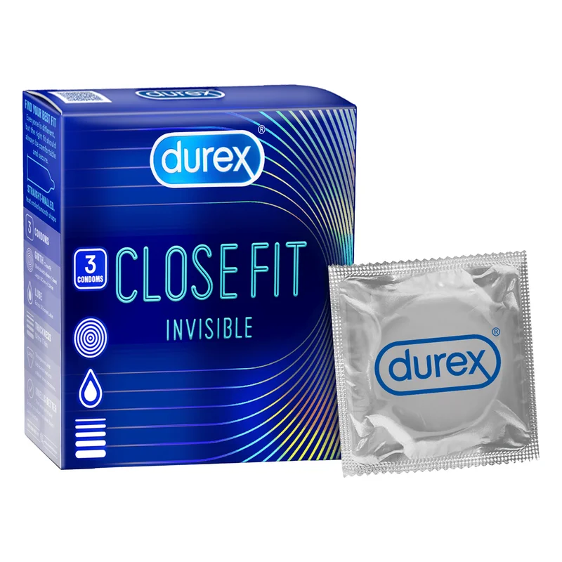 Durex Close Fit Invisible Condoms