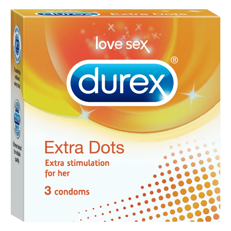 Durex Extra Dots Condoms
