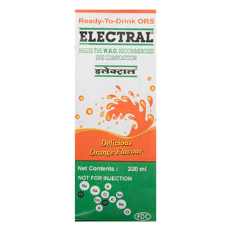 Electral Ready to Drink ORS - Orange
