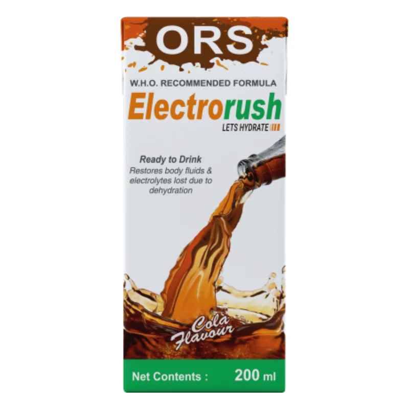 Electrorush Cola Flavour ORS Drink