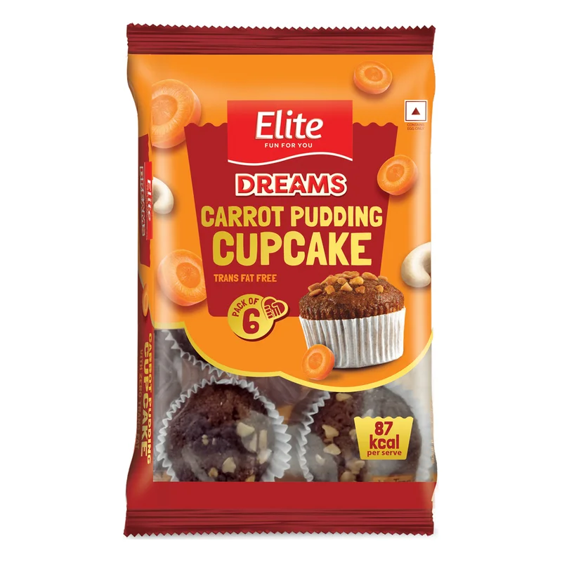 Elite Dreams Carrot Pudding Cupcake