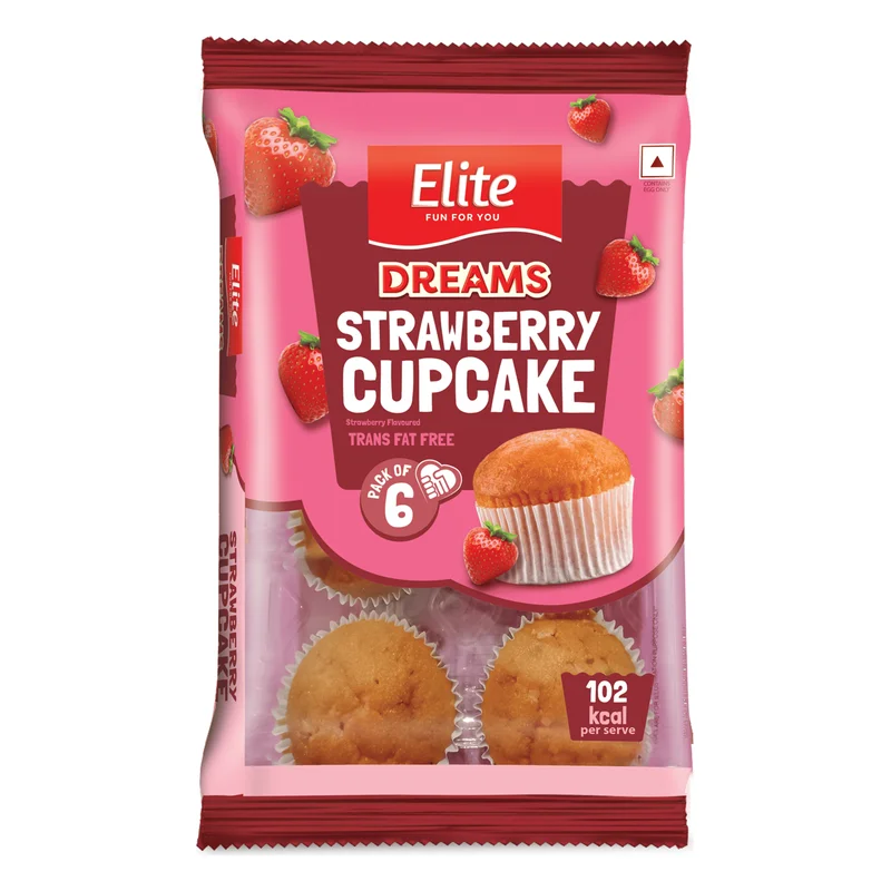Elite Dreams Strawberry Cupcake