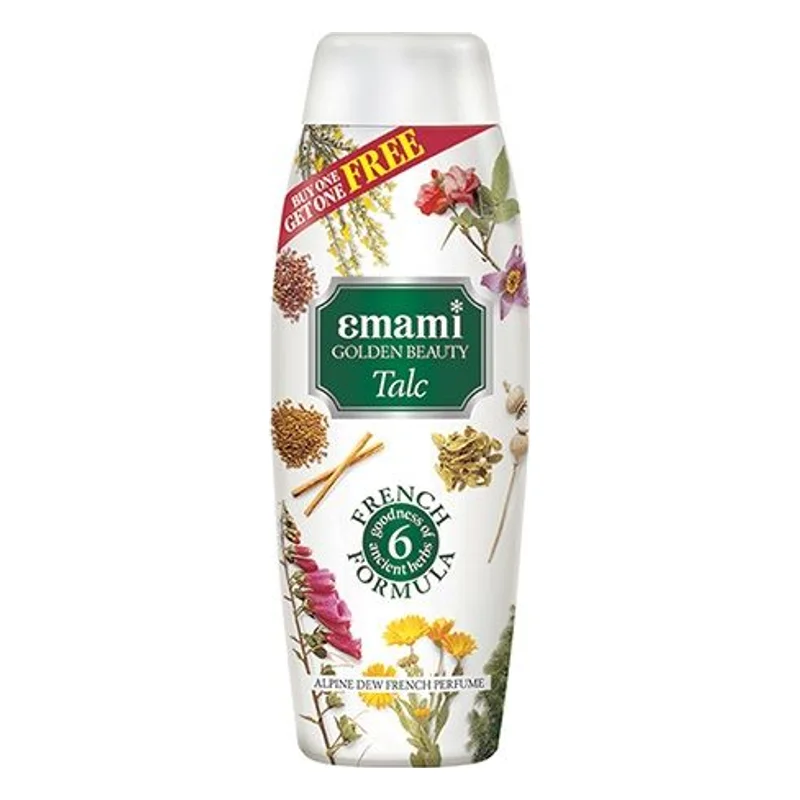 Emami Golden Beauty Talc - Alpine Dew