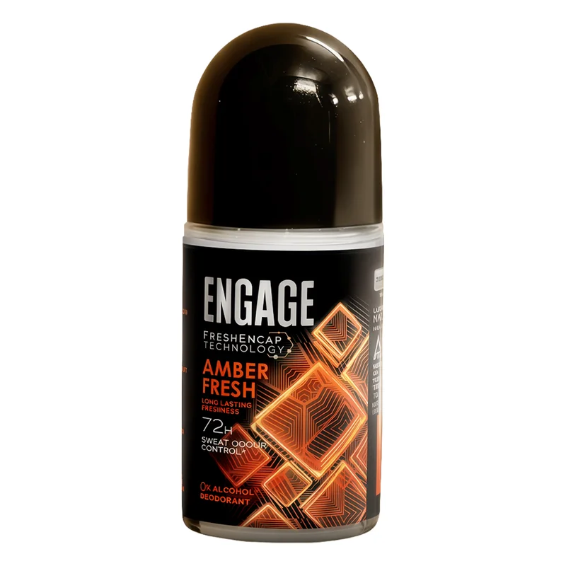 Engage Amber Fresh Deodorant Roll-On
