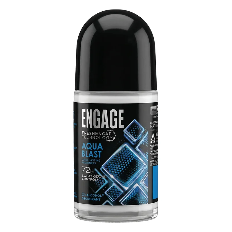 Engage Aqua Blast Deodorant Roll-On