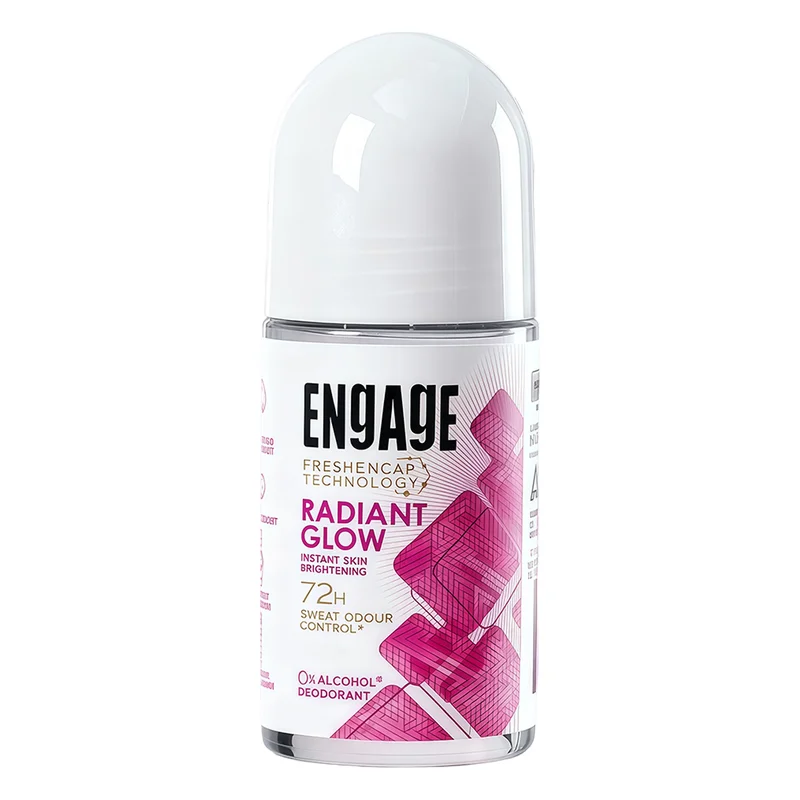 Engage Radiant Glow Deodorant Roll-On