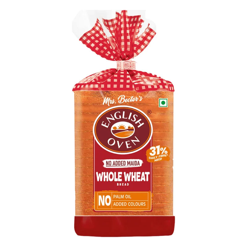 English Oven Zero Maida Whole Wheat Bread