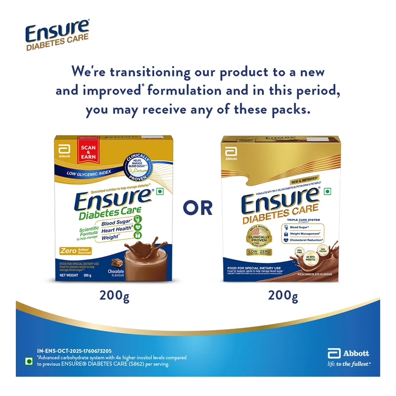 Ensure Diabetes Care Nutrition Drink - Rich Chocolate