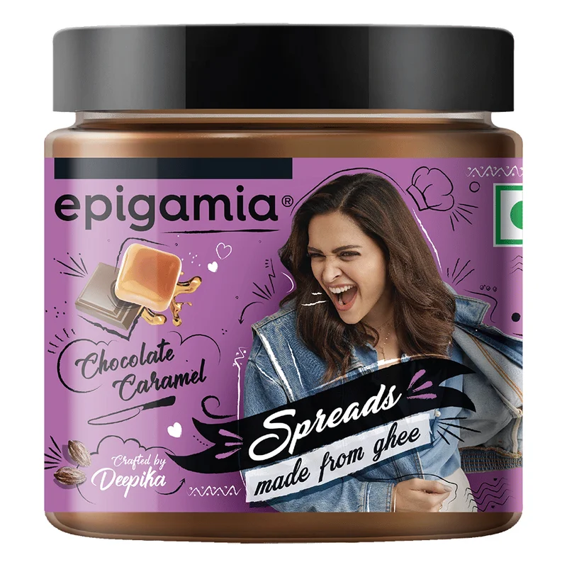 Epigamia Chocolate Caramel Ghee Spread