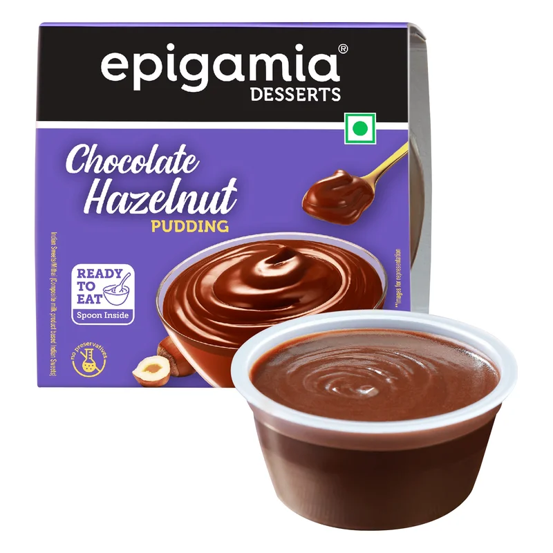 Epigamia Chocolate Hazelnut Pudding