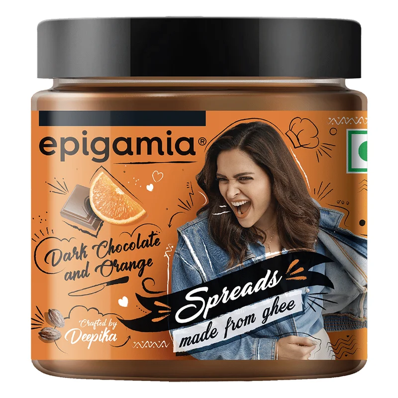 Epigamia Dark Chocolate Orange Ghee Spread
