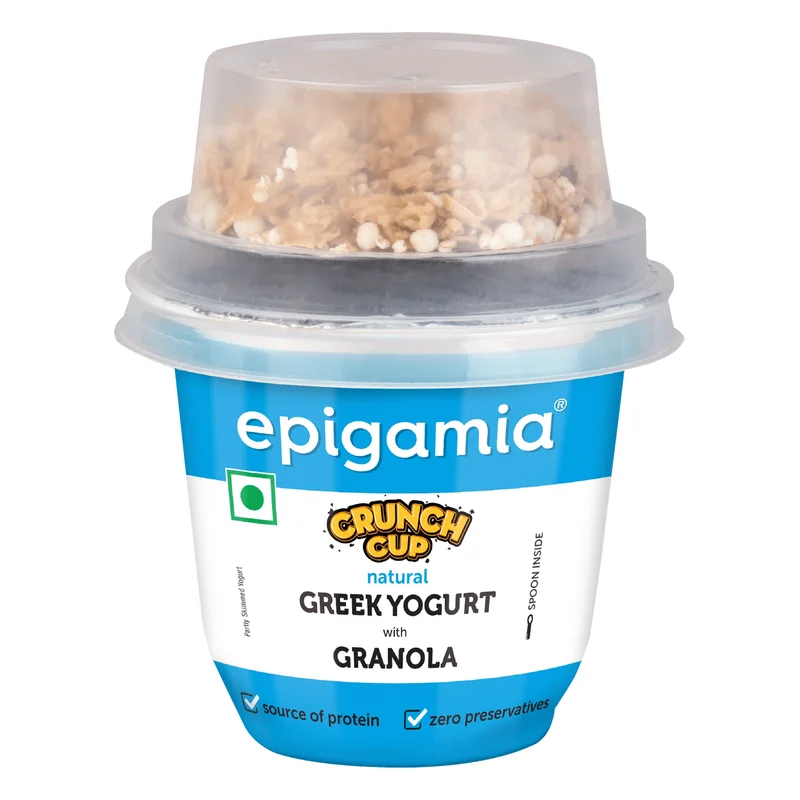 Epigamia Natural Greek Yogurt with Granola