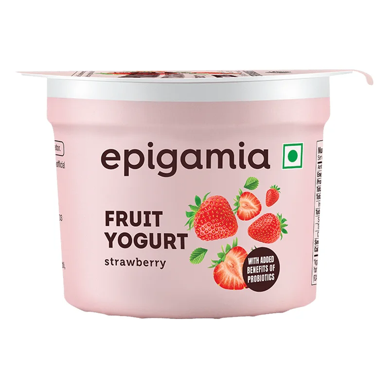 Epigamia Strawberry Fruit Yogurt