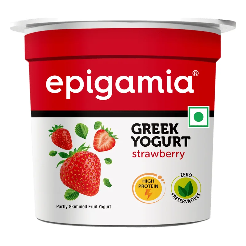 Epigamia Strawberry Greek Yogurt