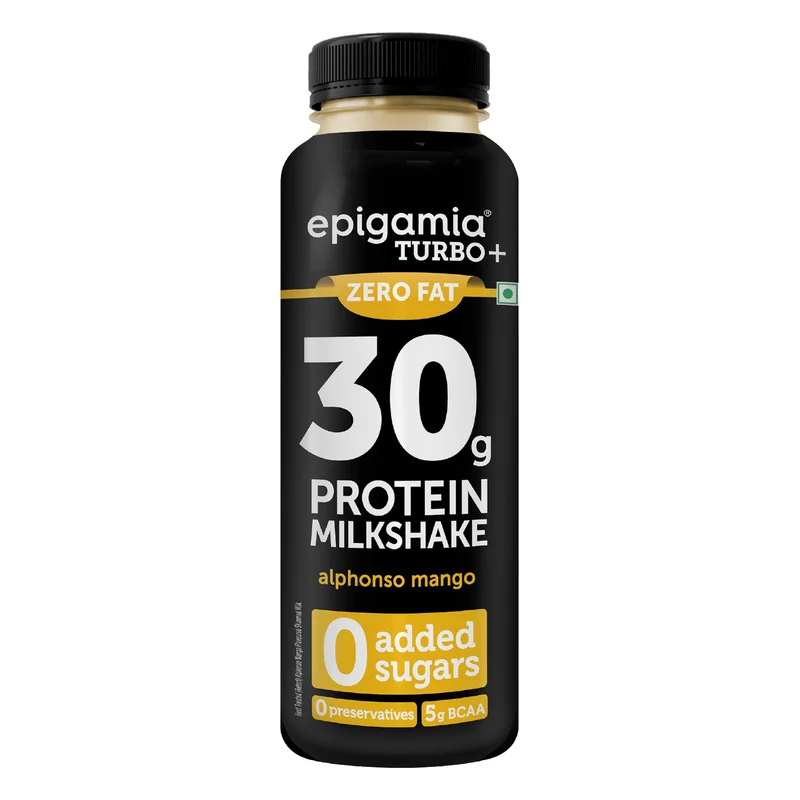 Epigamia Turbo+ Alphonso Mango Protein Milkshake