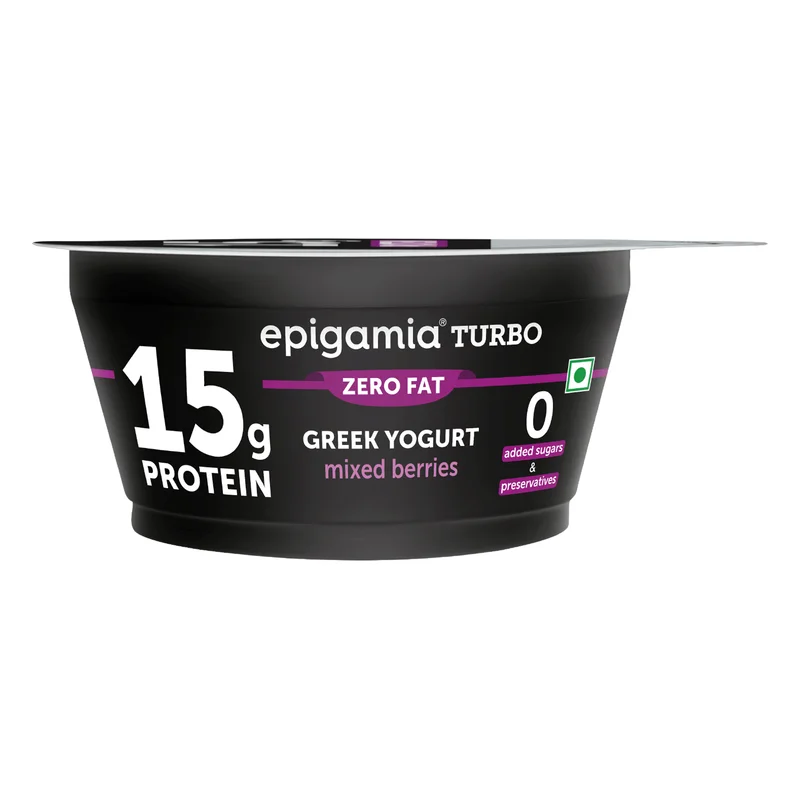 Epigamia Turbo Mixed Berries Protein Yogurt