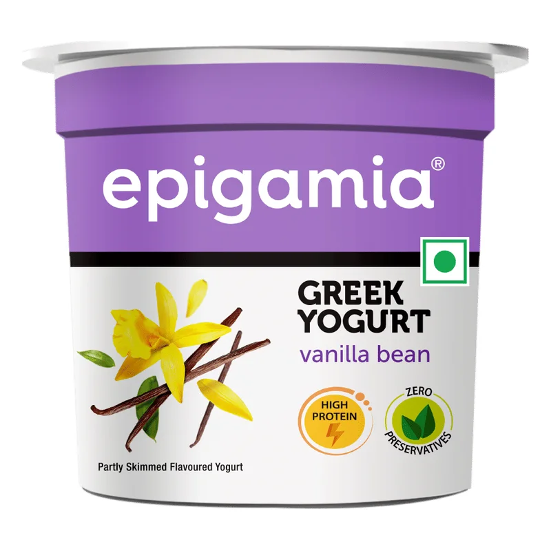 Epigamia Vanilla Bean Greek Yogurt