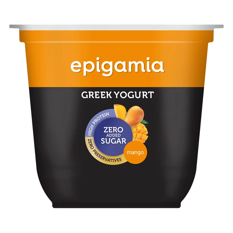 Epigamia Zero Fat Mango Greek Yogurt