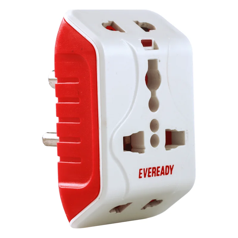 Eveready 3 Pin Multiplug Adaptor