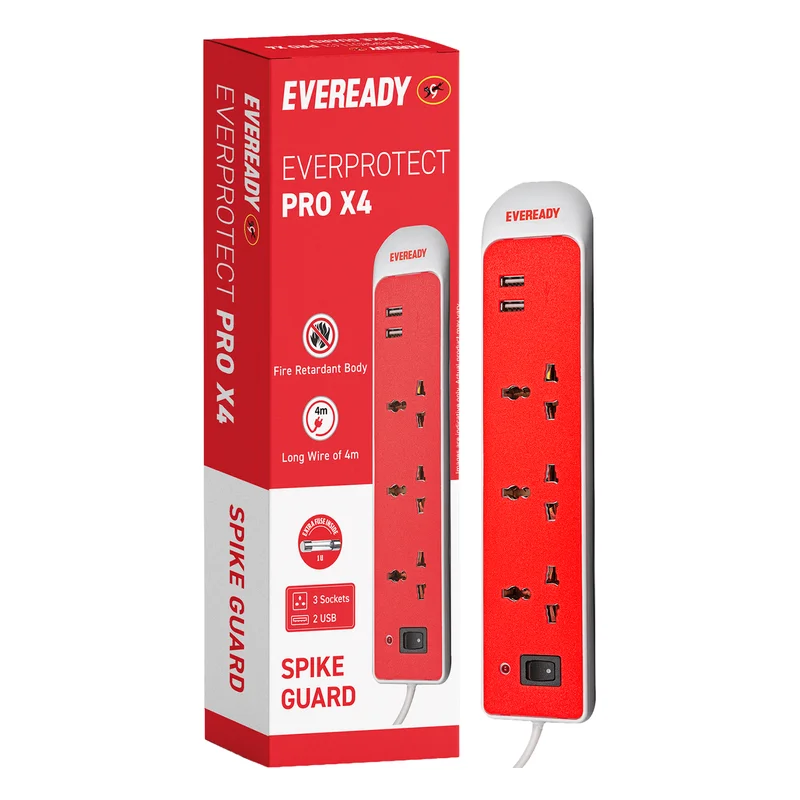 Eveready Everprotect Pro X4 Spike Guard
