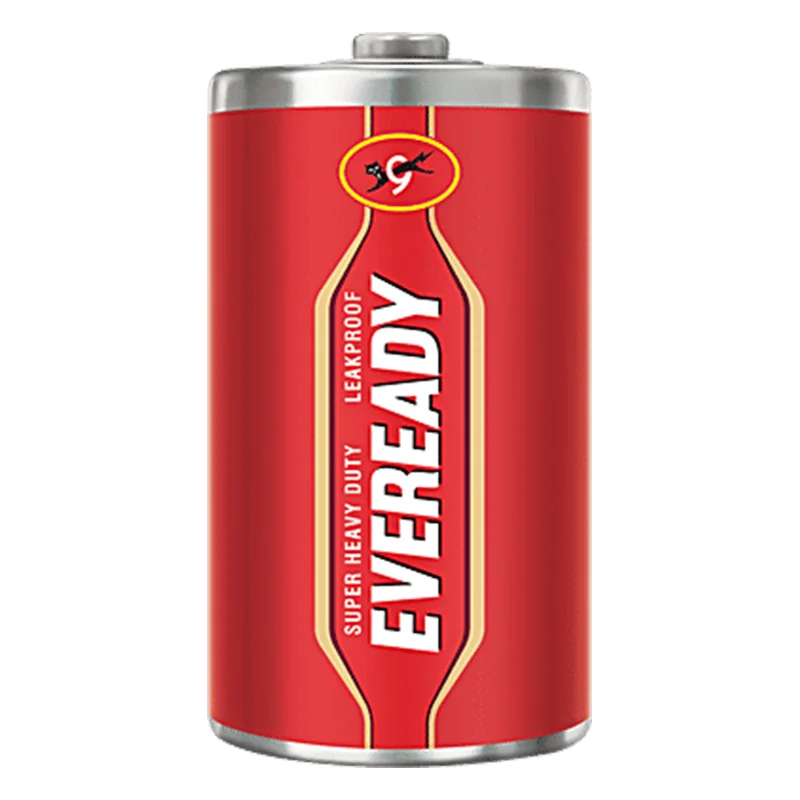 Eveready Red 1050 D Size Carbon Zinc Battery