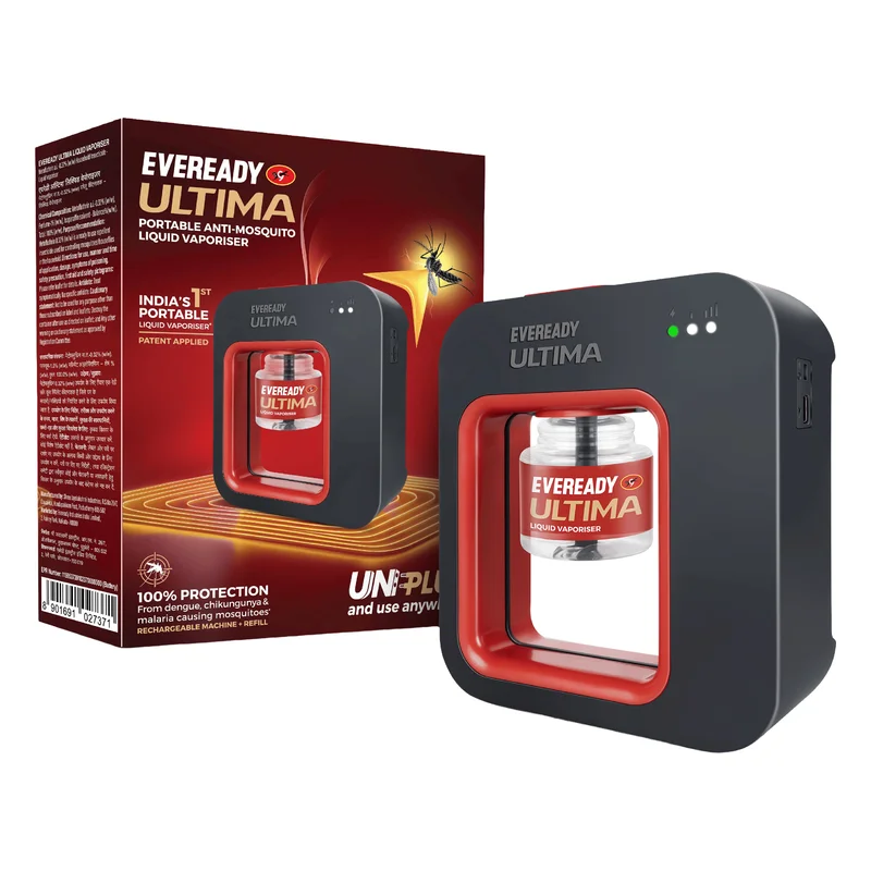 Eveready Ultima Portable Vaporiser Machine + Liquid