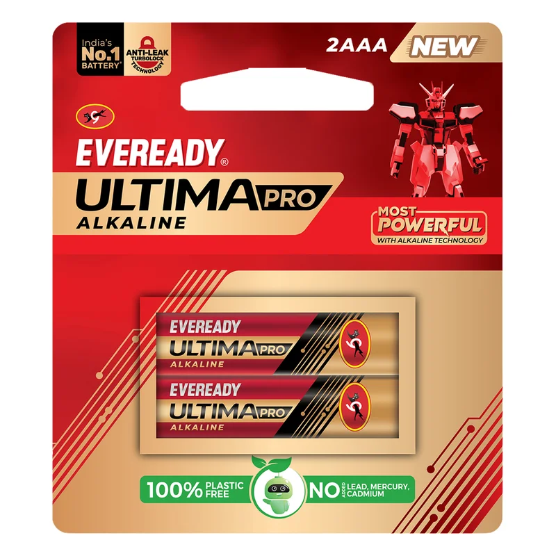 Eveready Ultima Pro Alkaline AAA Batteries