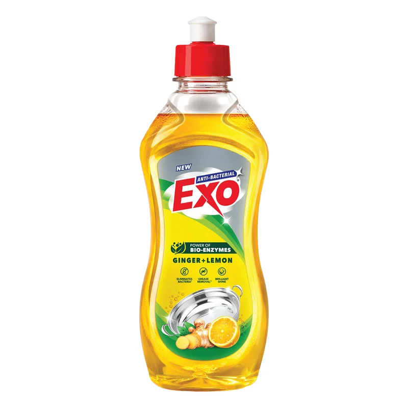 Exo Ginger & Lemon Anti-Bacterial Dishwash Liquid