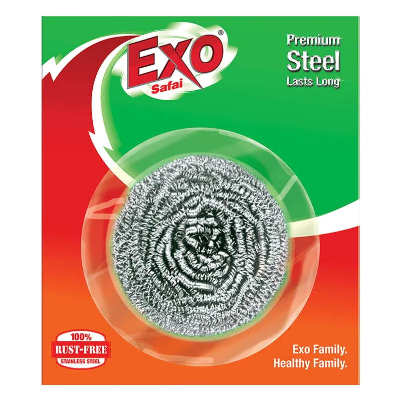 Exo Safai Premium Stainless Steel Scrubber