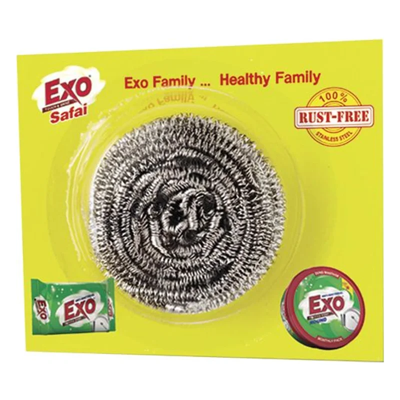 Exo Safai Steel Scrubber