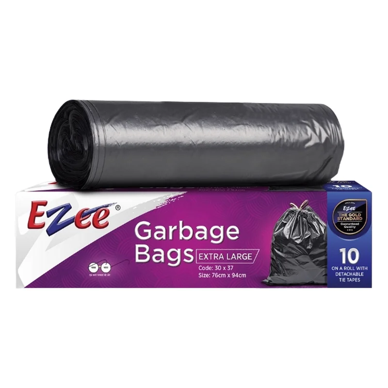 Ezee Garbage Bags - Black, XL