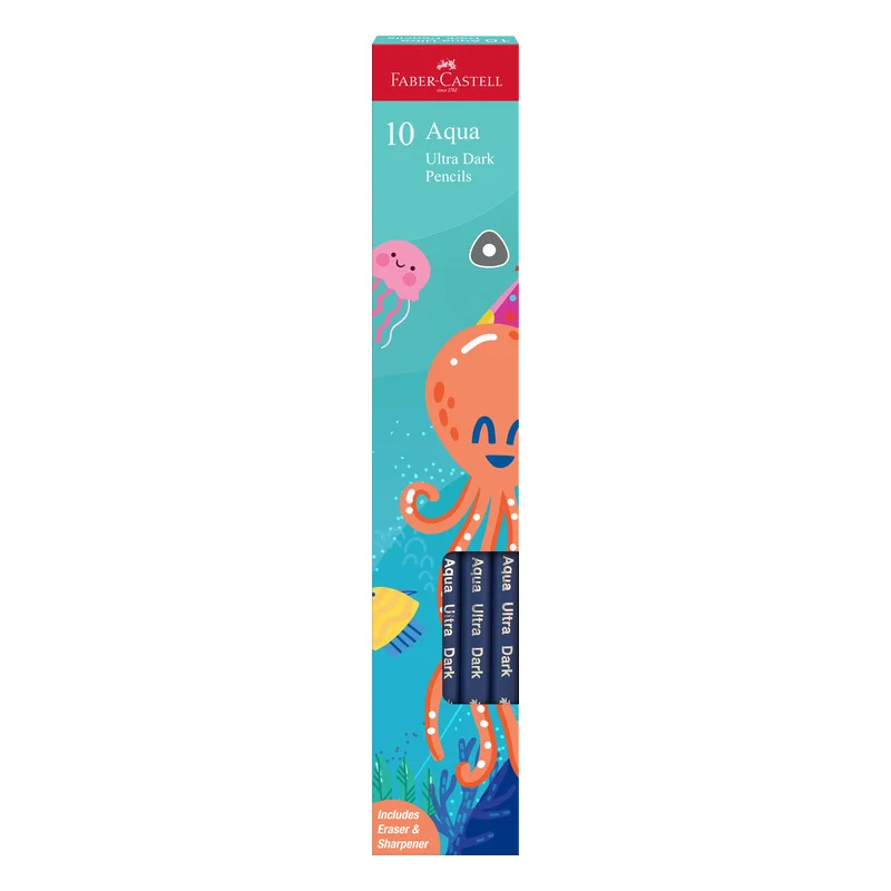 Faber-Castell Aqua Ultra Dark Pencils