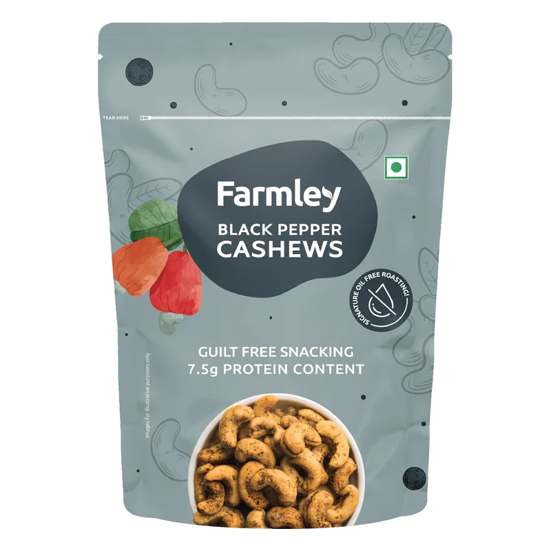 Farmley Black Pepper Roasted Cashews