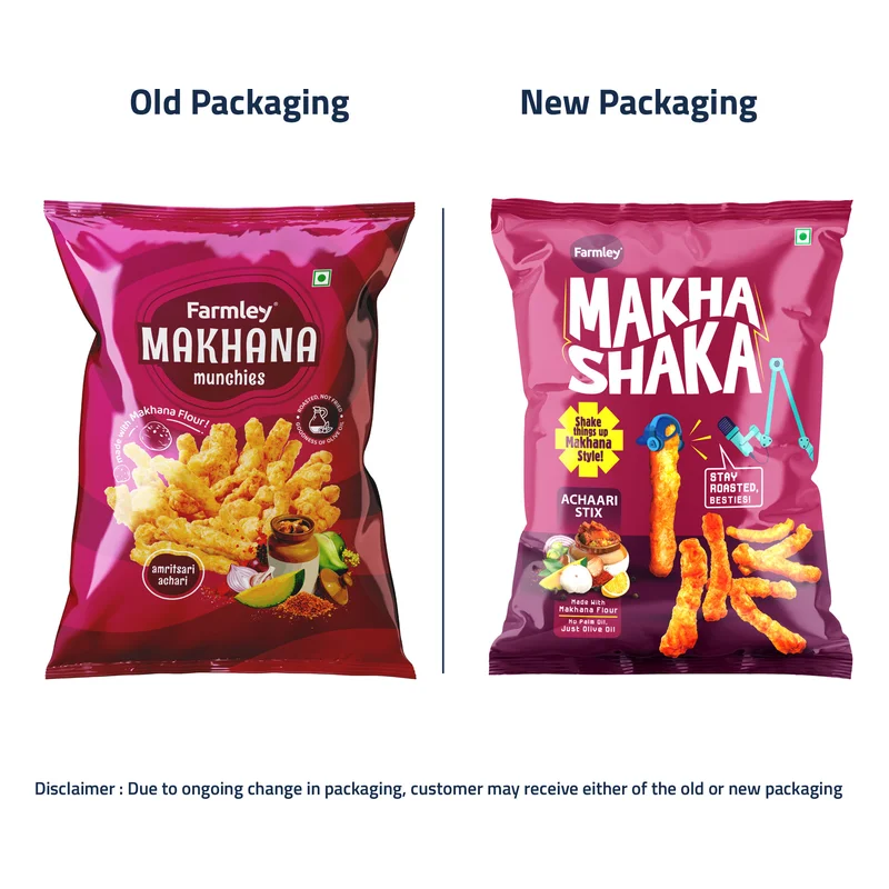 Farmley Makha Shaka Achaari Stix