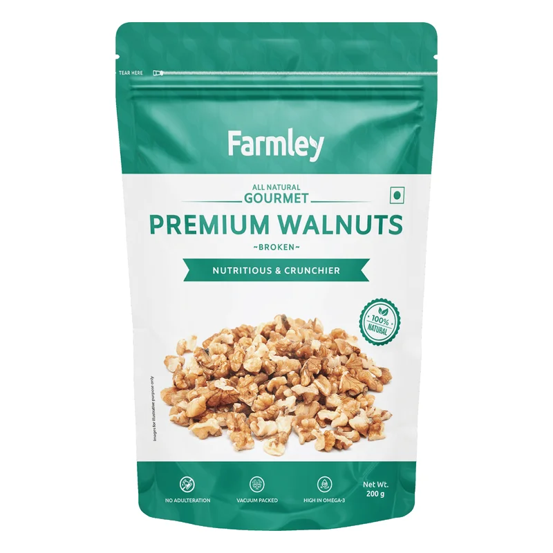 Farmley Premium Broken Chile Walnut Kernels