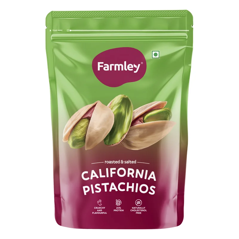 Farmley Roasted & Salted California Pistachios